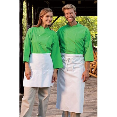 Nathan Caleb Epic 3/4 Sleeve Chef Shirt in Lime - 3XLarge NA2025513